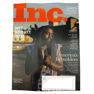 Inc Magazine Winter 2025/2026 Best in Business America's Rebuilders